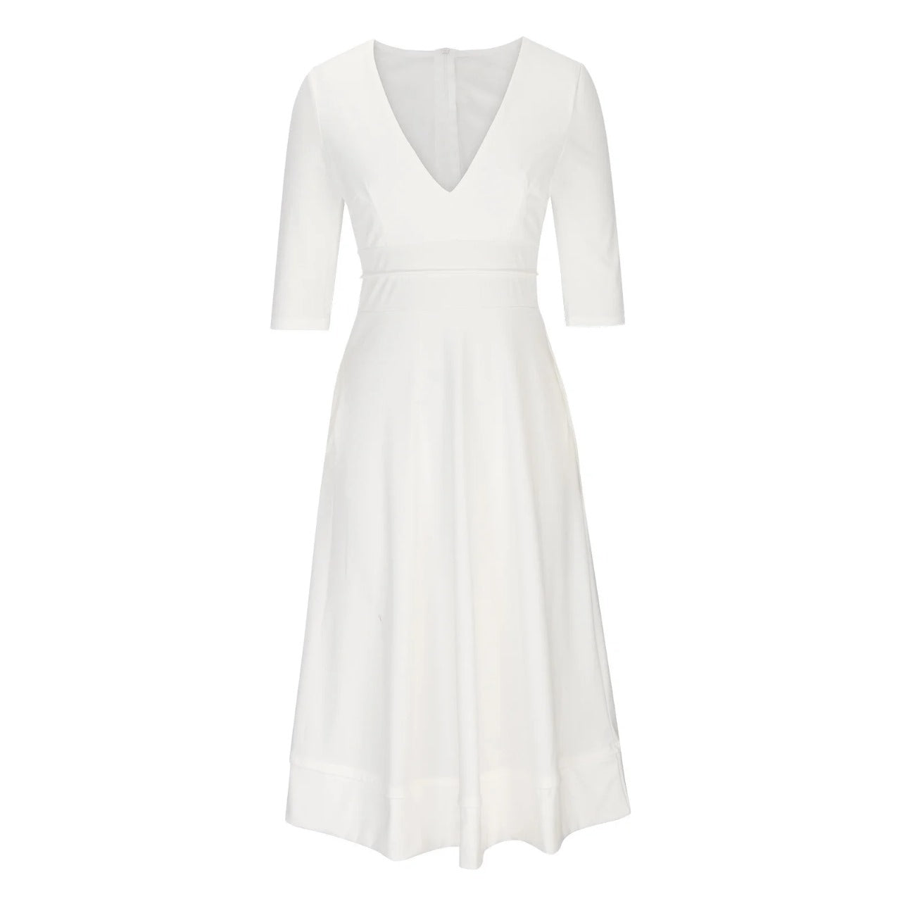 Elegant Black Midi Evening Dress - Formal Wedding Guest Gown 12
