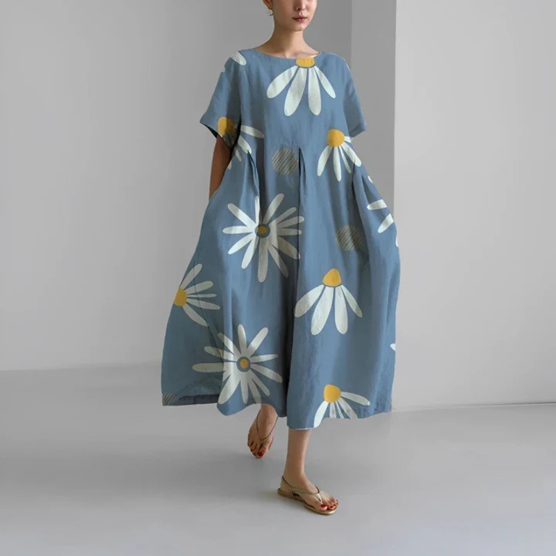 Elegant Boho Midi Dress for Women - Perfect Wedding Guest & Summer Dresses 3