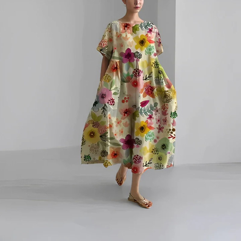Elegant Boho Midi Dress for Women - Perfect Wedding Guest & Summer Dresses 6