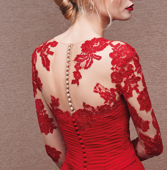 Elegant Long Sleeve Maxi Dress for Women - Perfect for Weddings 3