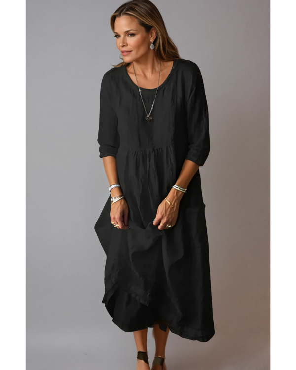 Elegant Midi Dress for Women - Wedding Guest & Formal Wear 3