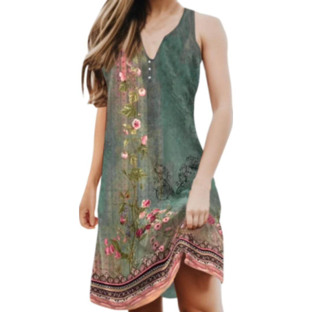 Elegant Sleeveless Summer Dress for Women - Flattering Mini Style 6