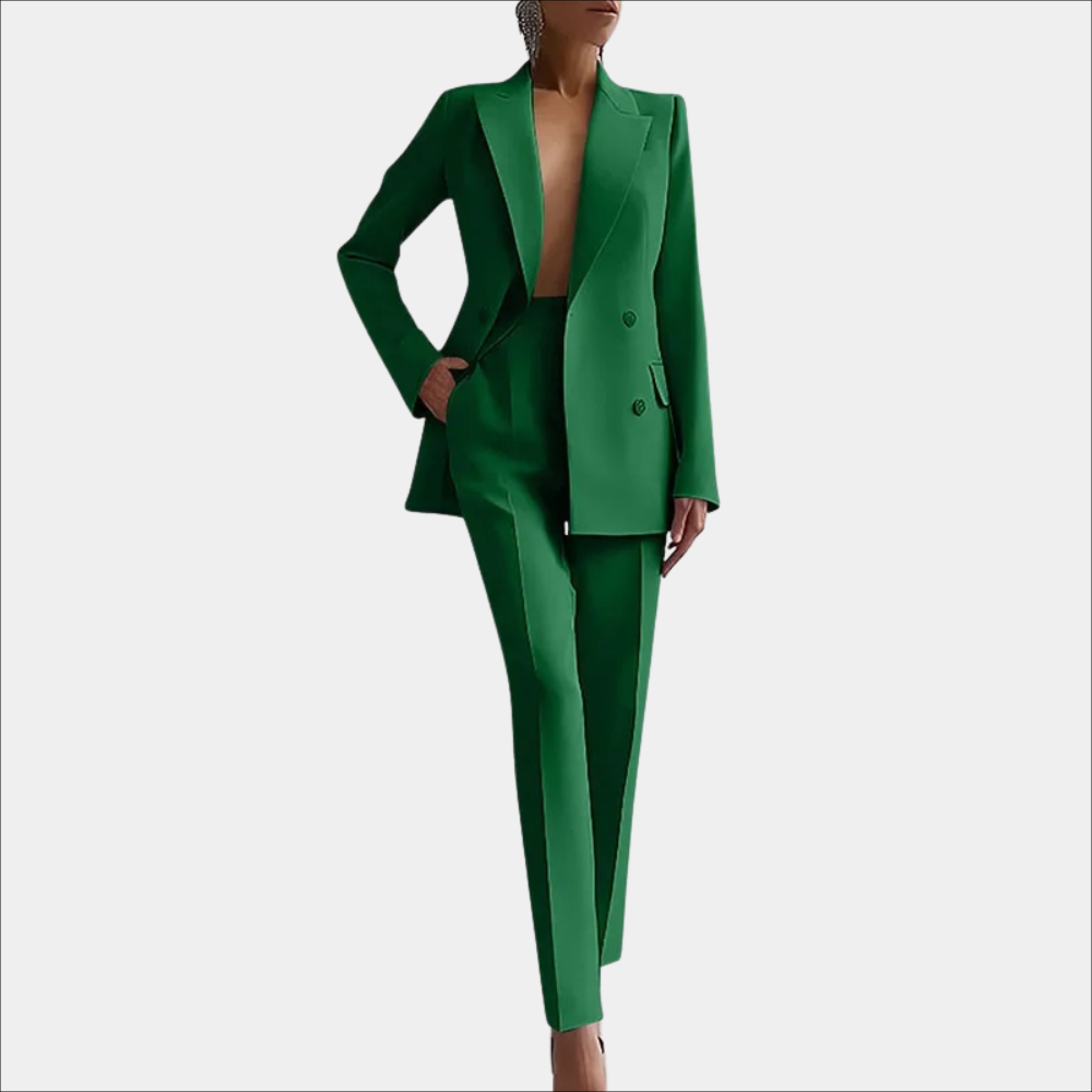 Elegant Women's Loungewear Set - Chic Two-Piece Comfort 3