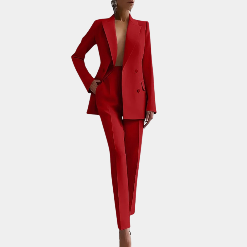Elegant Women's Loungewear Set - Chic Two-Piece Comfort 5