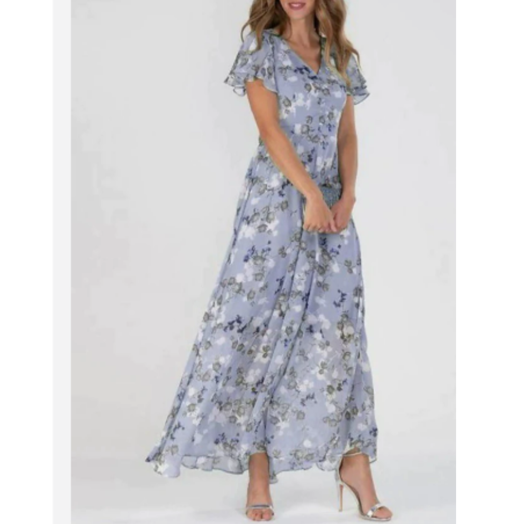 Floral Maxi Dress for Women - Summer Wedding Guest Attire 7