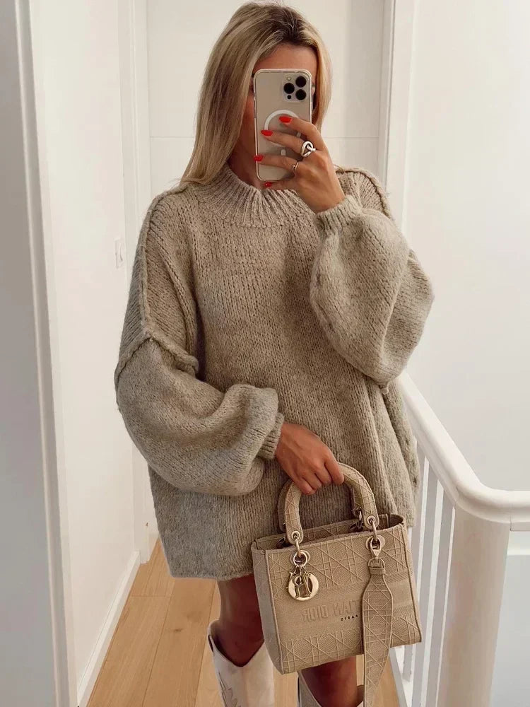 Lily Melbourne Adelaide - Cozy Oversized Knit Sweater for Ultimate Comfort