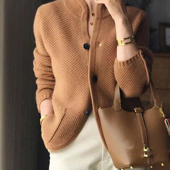 Lily Melbourne Astrid Knitted Blazer - Elegant, Warm & Sophisticated