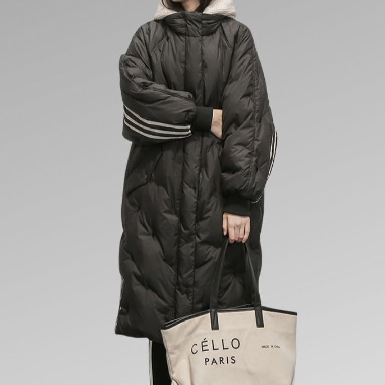 Lily Melbourne Ayla Longline Puffer Jacket - Stylish, Warm & Water-Resistant
