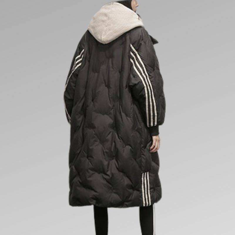 Lily Melbourne Ayla Longline Puffer Jacket - Stylish, Warm & Water-Resistant