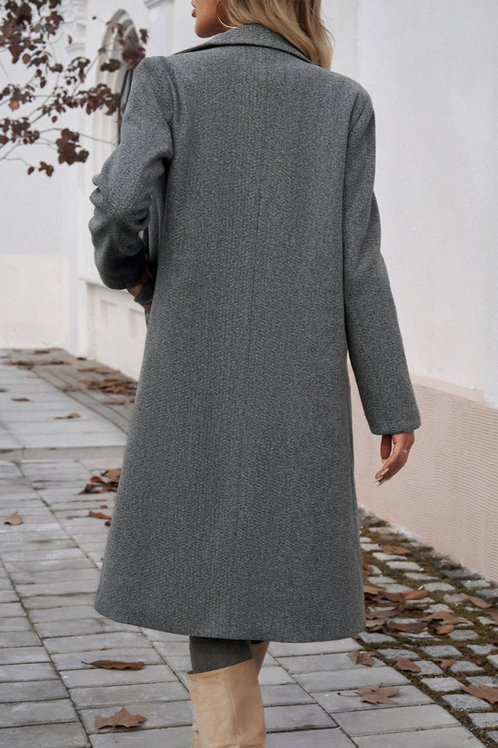 Lily Melbourne Ayvah Longline Wool-Blend Coat - Elegant, Timeless Warmth