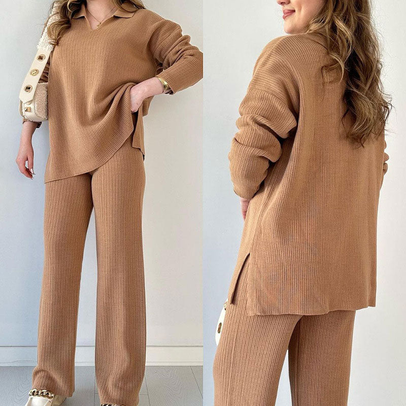 Lily Melbourne Carina Casual Knitwear Set - Stylish & Comfortable Ensemble