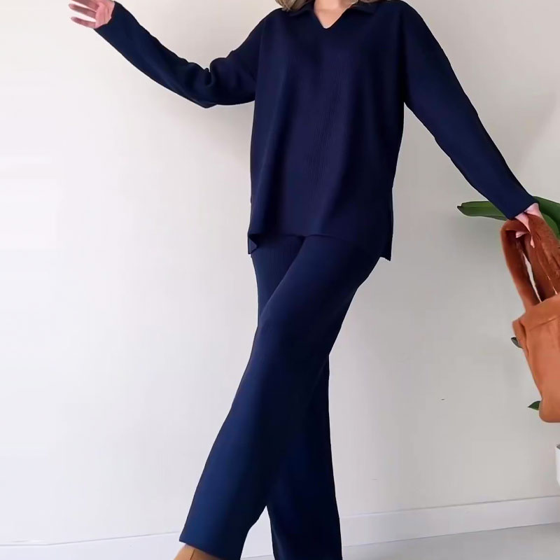 Lily Melbourne Carina Casual Knitwear Set - Stylish & Comfortable Ensemble