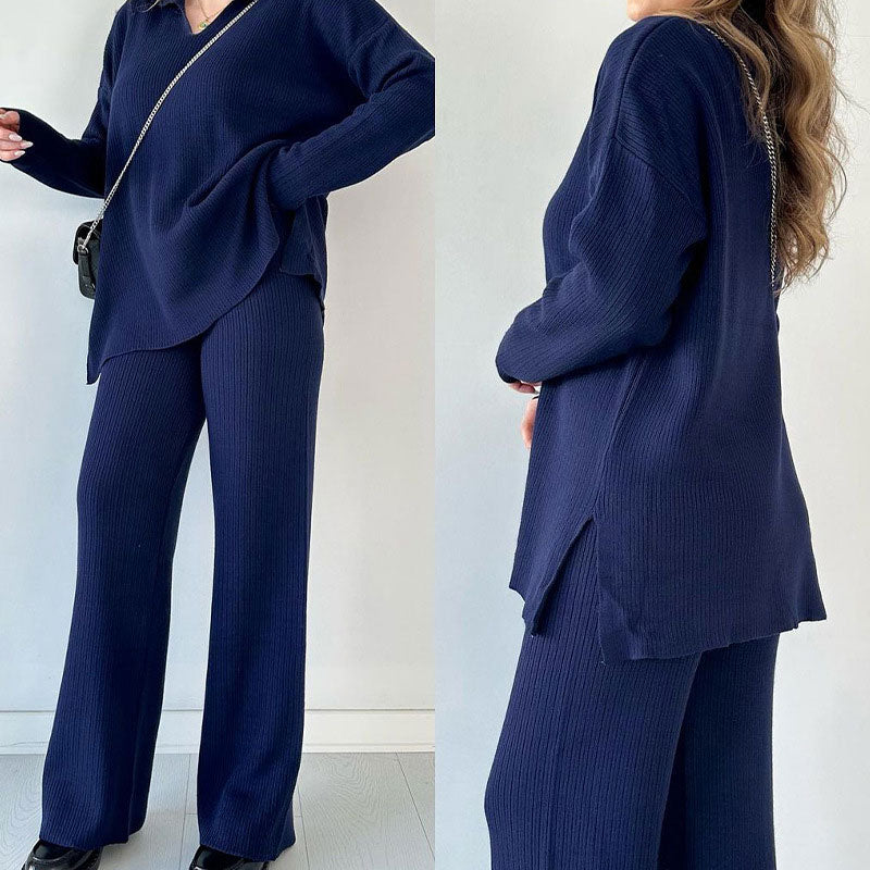 Lily Melbourne Carina Casual Knitwear Set - Stylish & Comfortable Ensemble