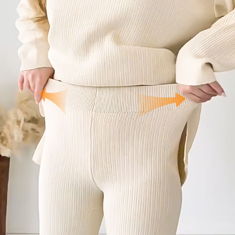 Lily Melbourne Carina Casual Knitwear Set - Stylish & Comfortable Ensemble