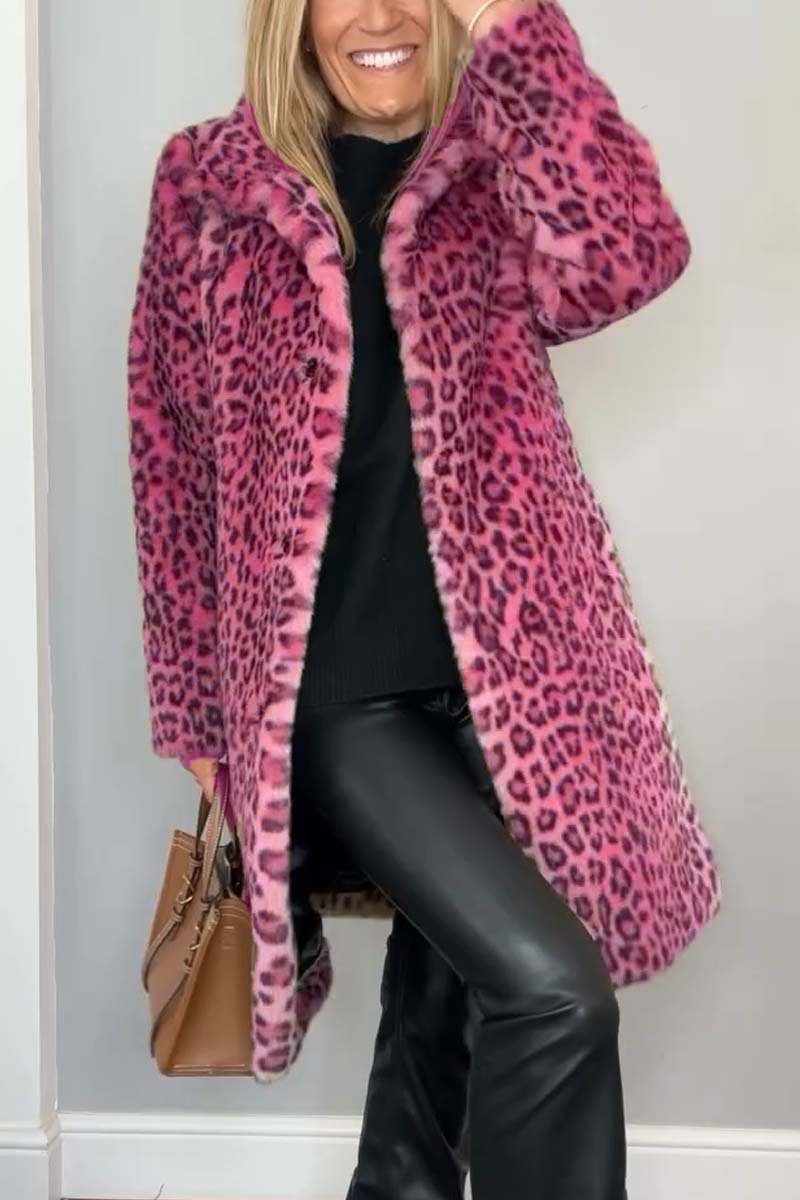 Lily Melbourne Cate - Luxury Leopard Print Coat | Elegant & Stylish Outerwear