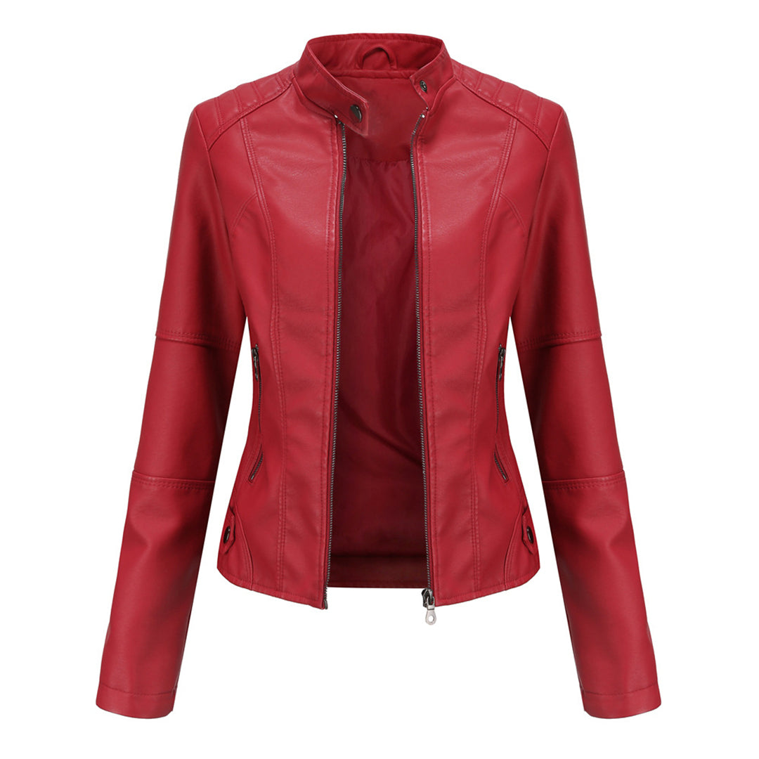 Lily Melbourne Coats & Jackets Women's Custom-Fit Leather Jacket – Tailored Outerwear with Structured Silhouette