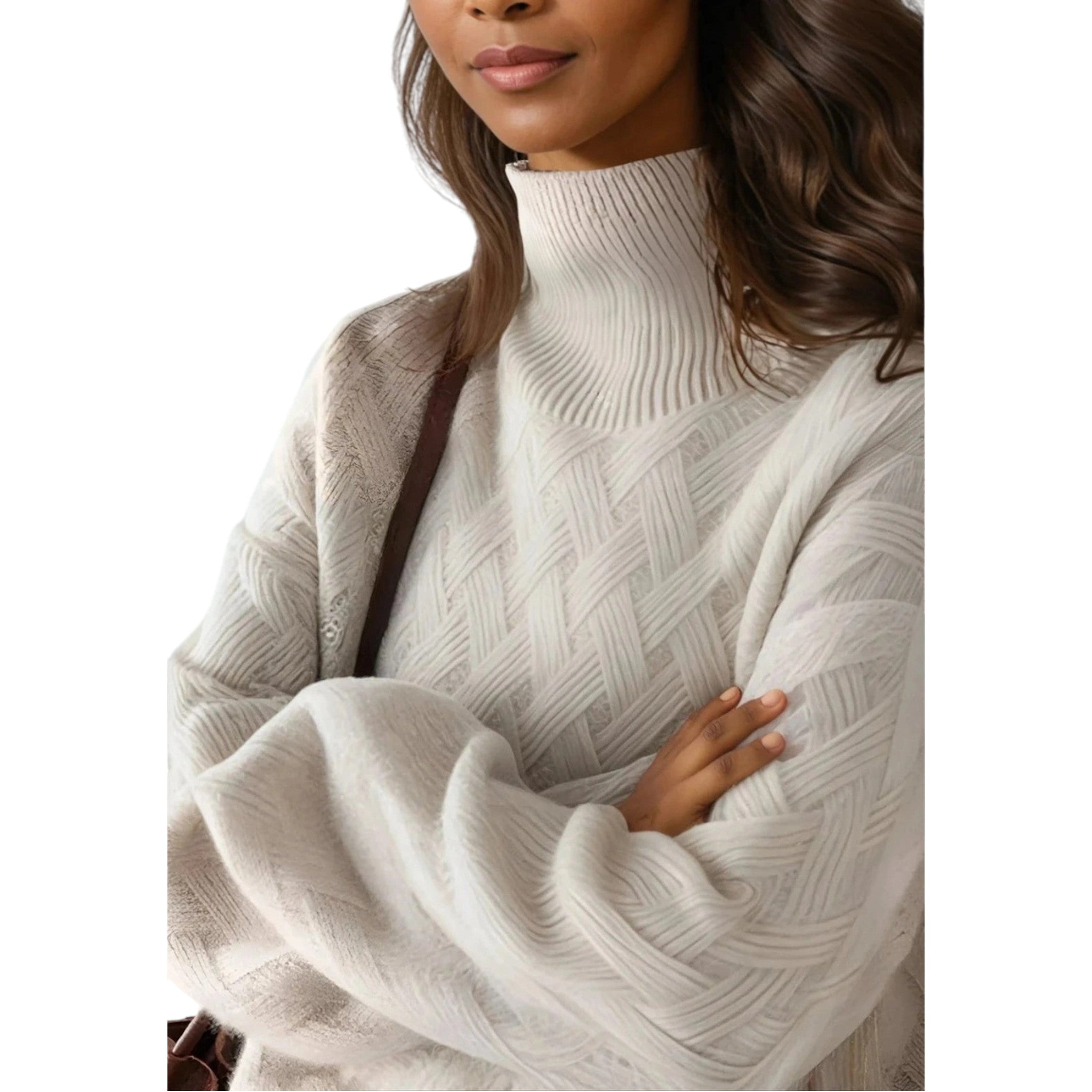 Colette - Luxurious Cashmere Turtleneck Sweater For Elegance