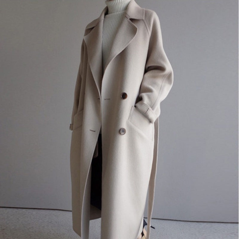 Lily Melbourne Darcy Long Wool Coat - Elegant, Warm, Premium Quality