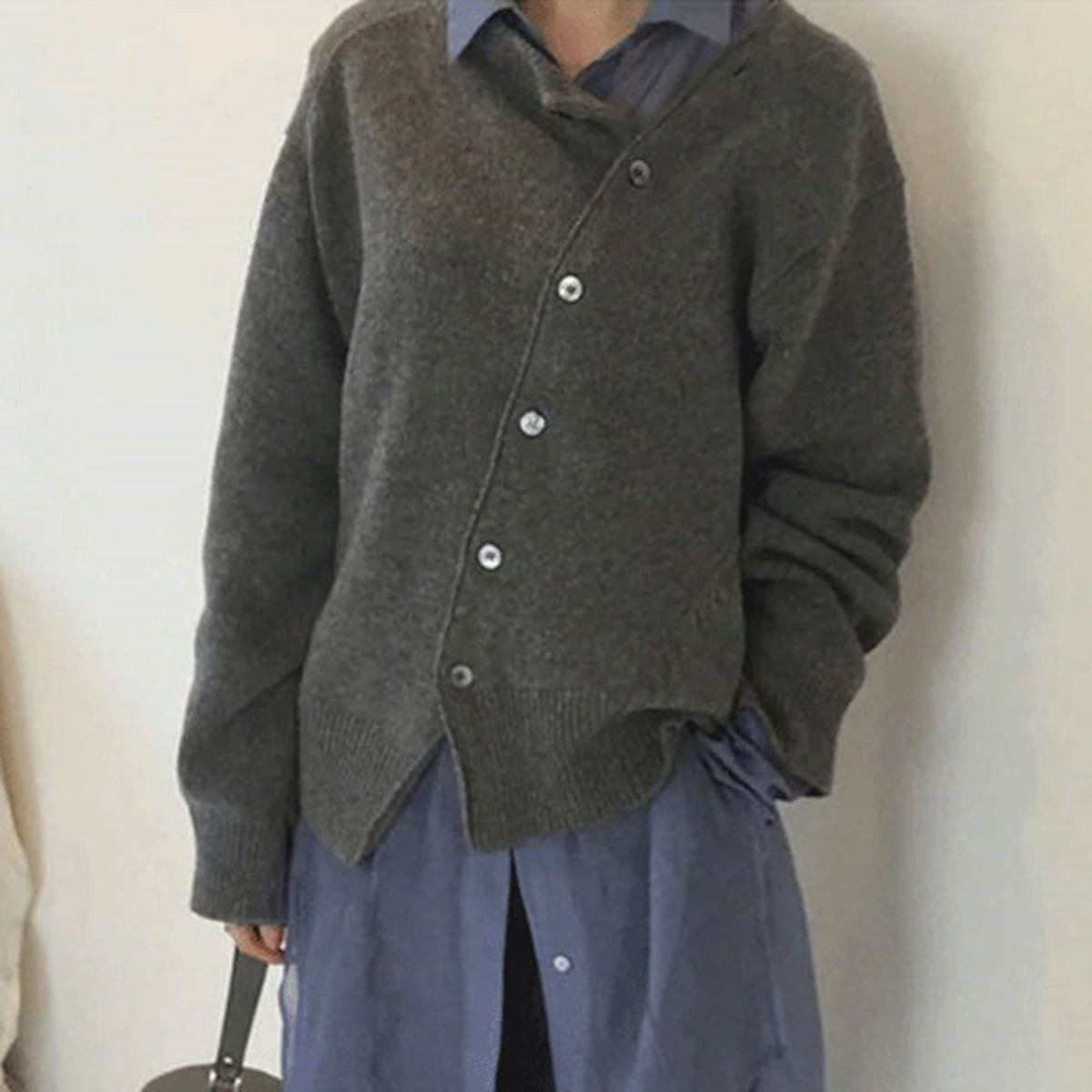 Lily Melbourne Ellie - Elegant Slim Fit Knit Winter Cardigan