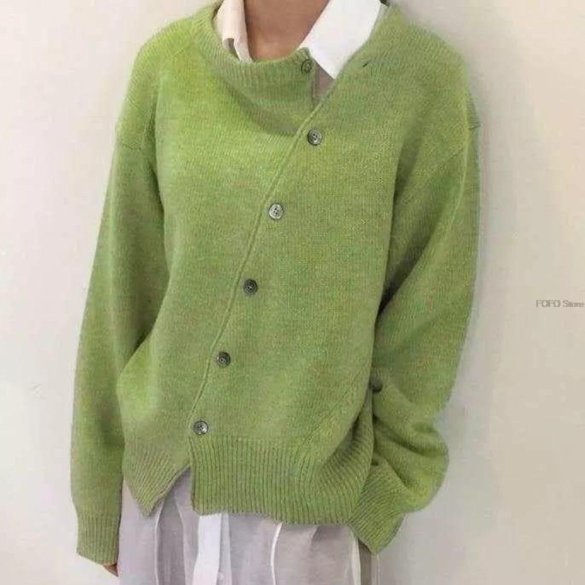 Lily Melbourne Ellie - Elegant Slim Fit Knit Winter Cardigan