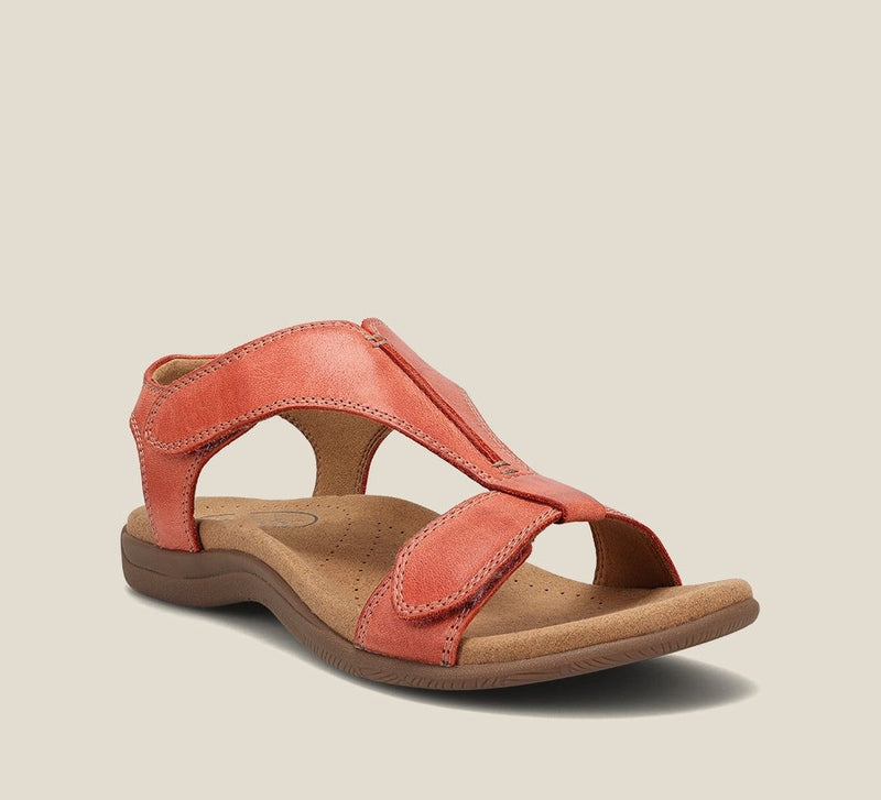 Lily Melbourne Giulia - Chic women's orthopedic leather sandals for all-day comfort
