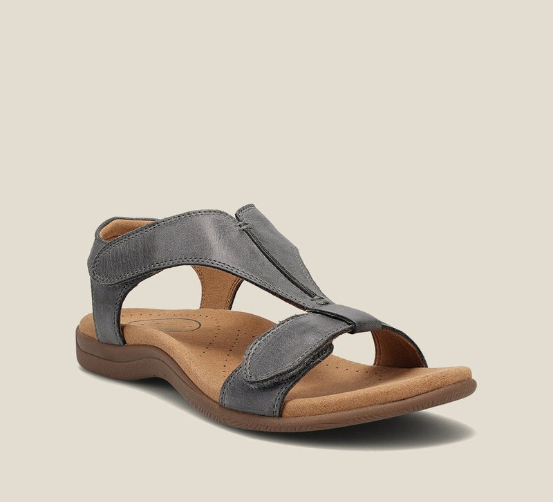 Lily Melbourne Giulia - Chic women's orthopedic leather sandals for all-day comfort