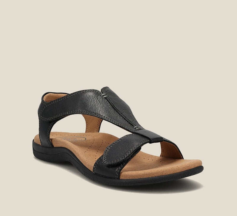 Lily Melbourne Giulia - Chic women's orthopedic leather sandals for all-day comfort