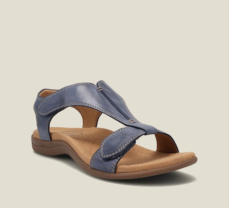 Lily Melbourne Giulia - Chic women's orthopedic leather sandals for all-day comfort