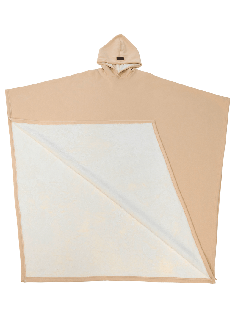 Lily Melbourne Hoodies Luxe - Luxury fleece poncho with hood for ultimate comfort