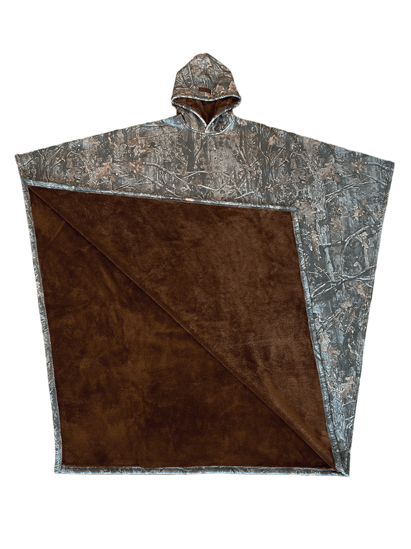 Lily Melbourne Hoodies Luxe - Luxury fleece poncho with hood for ultimate comfort