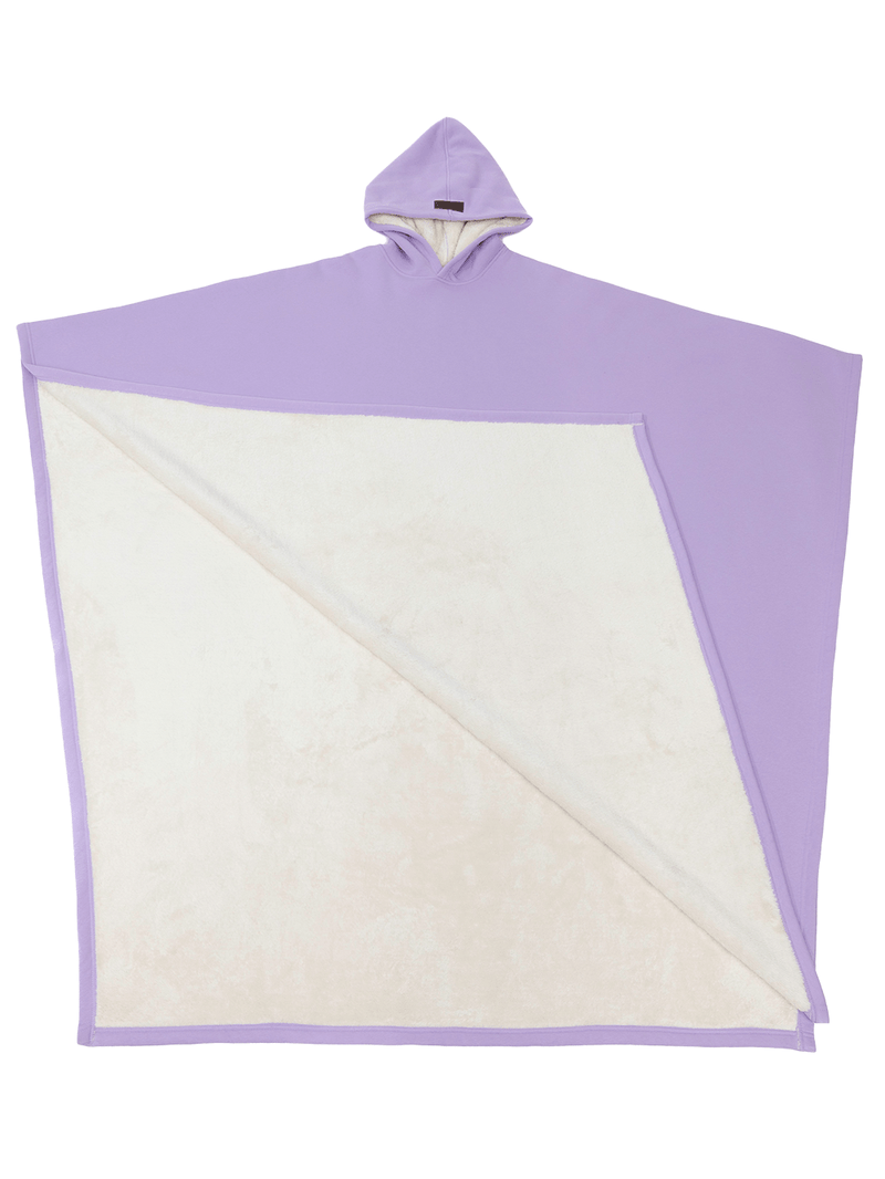 Lily Melbourne Hoodies Luxe - Luxury fleece poncho with hood for ultimate comfort