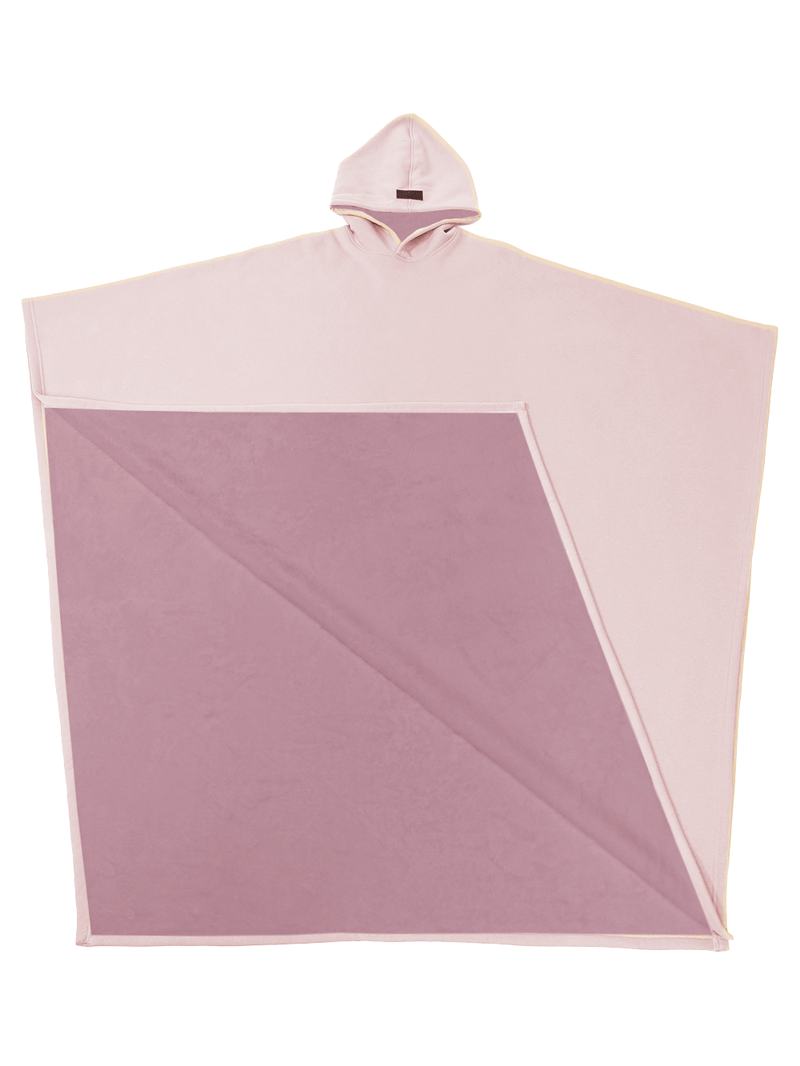 Lily Melbourne Hoodies Luxe - Luxury fleece poncho with hood for ultimate comfort