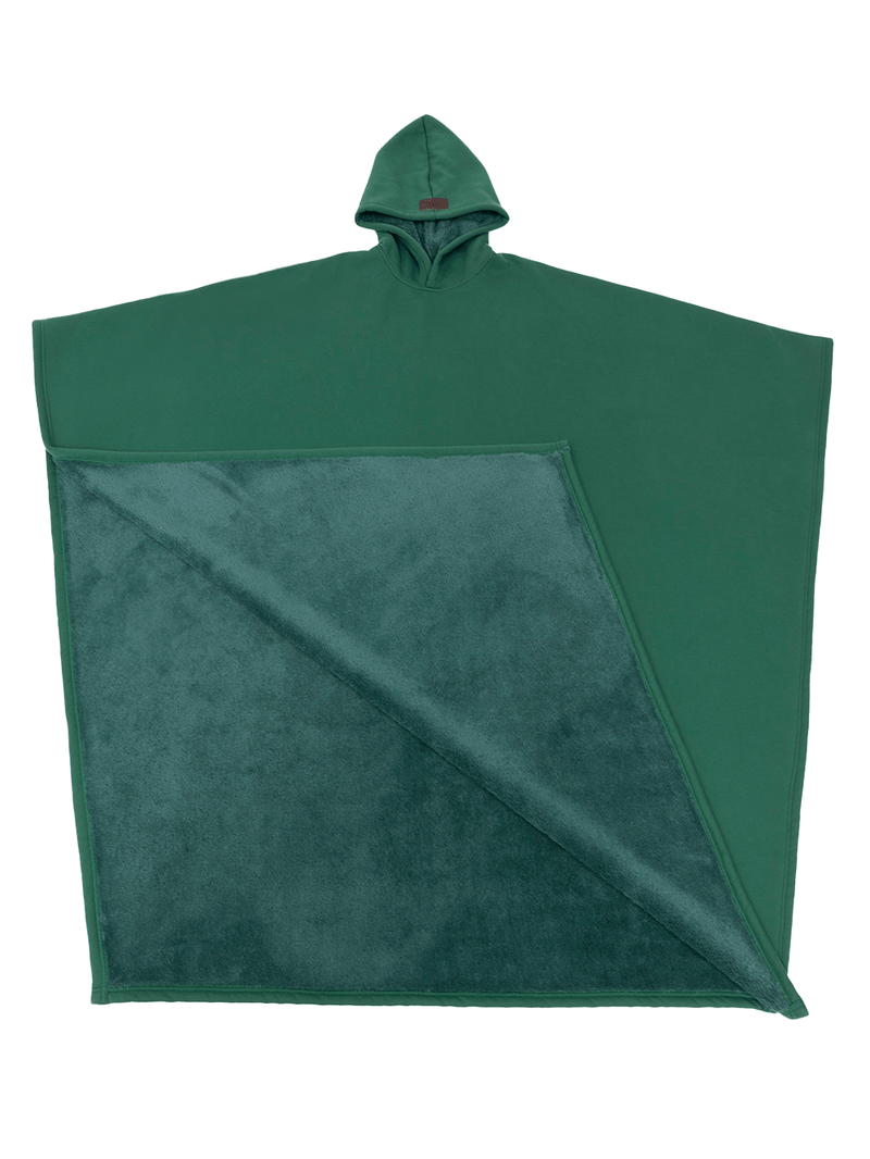 Lily Melbourne Hoodies Luxe - Luxury fleece poncho with hood for ultimate comfort