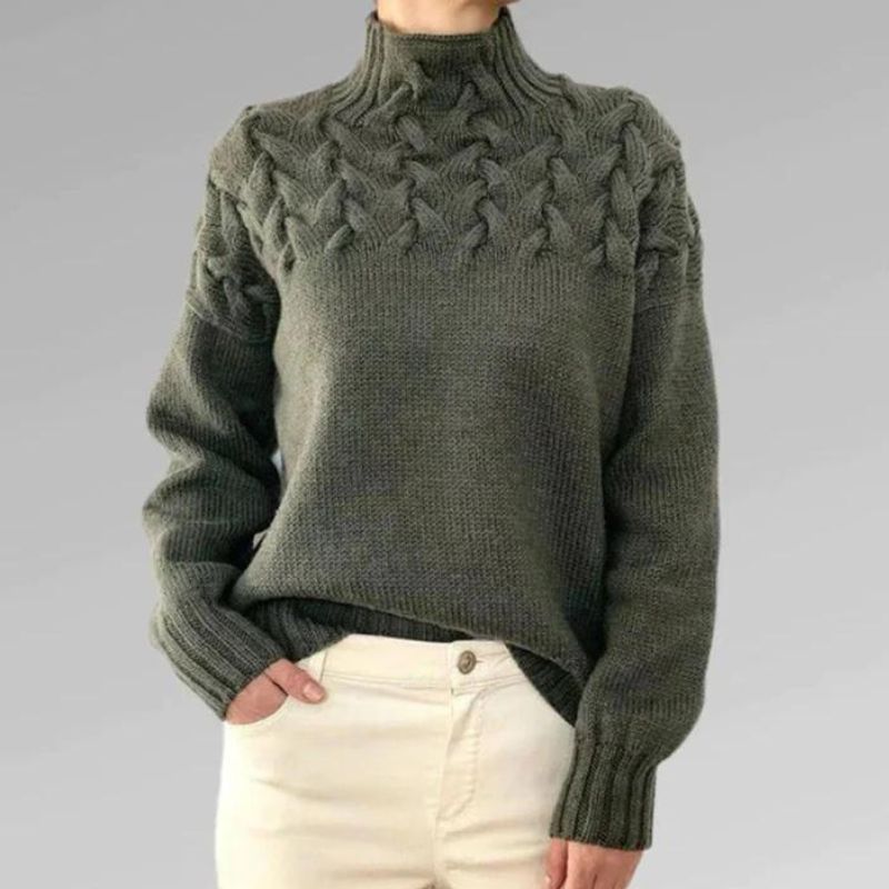 Lily Melbourne Inez - Classic turtleneck sweater for stylish warmth