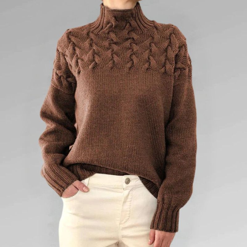 Lily Melbourne Inez - Classic turtleneck sweater for stylish warmth