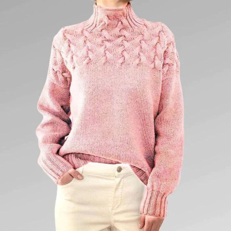 Lily Melbourne Inez - Classic turtleneck sweater for stylish warmth