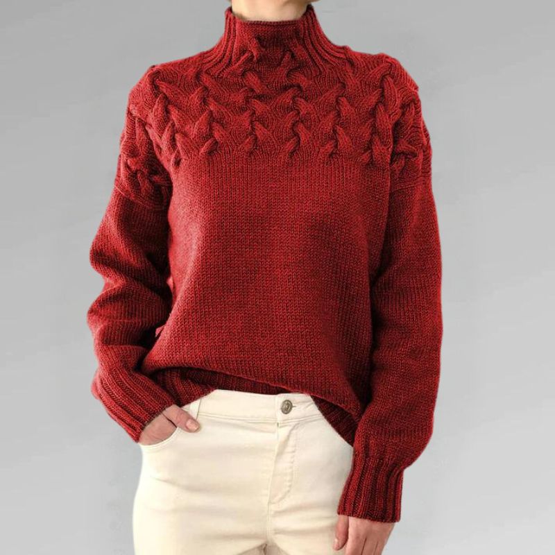 Lily Melbourne Inez - Classic turtleneck sweater for stylish warmth