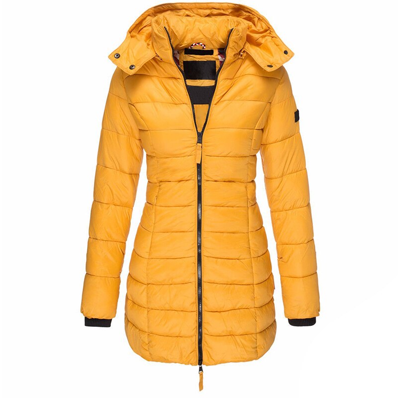 Lily Melbourne Jackets Ava Women's Puffer Winter Jacket – Insulated Coat with Detachable Hood