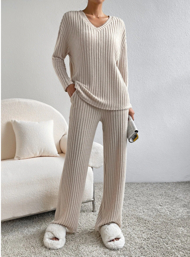 Lily Melbourne Kalani Ribbed Knit Lounge Set - Cozy, Stylish & Versatile