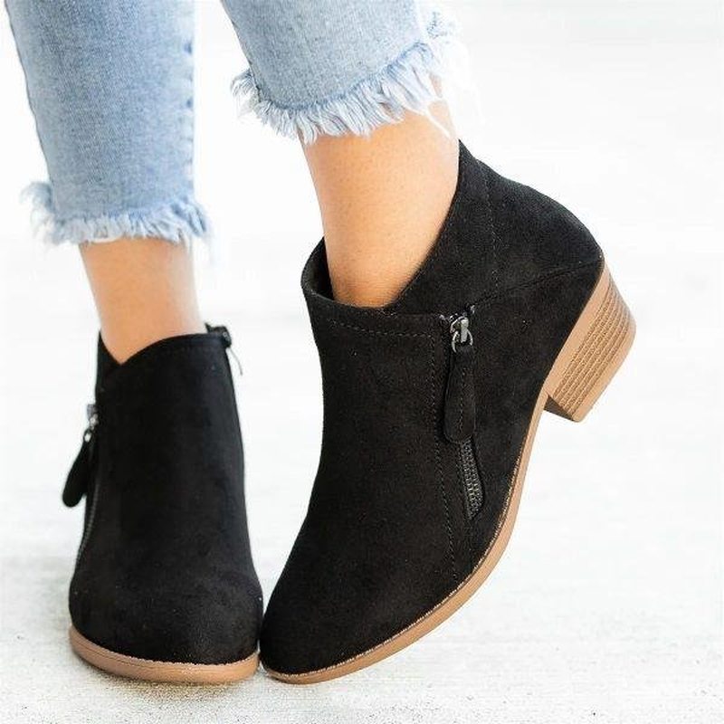 Lily Melbourne Kleidung & Accessoires Annabel - Stylish leather orthopedic boots for women