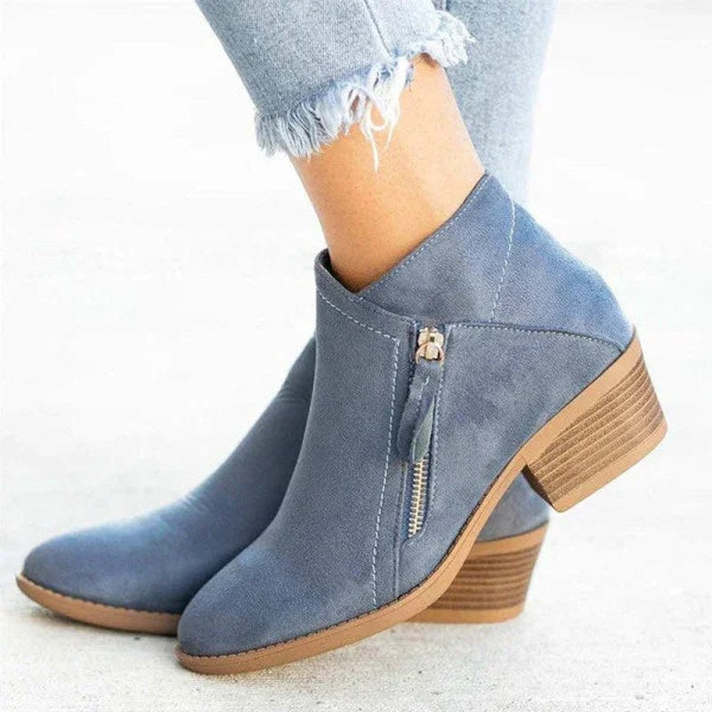 Lily Melbourne Kleidung & Accessoires Annabel - Stylish leather orthopedic boots for women