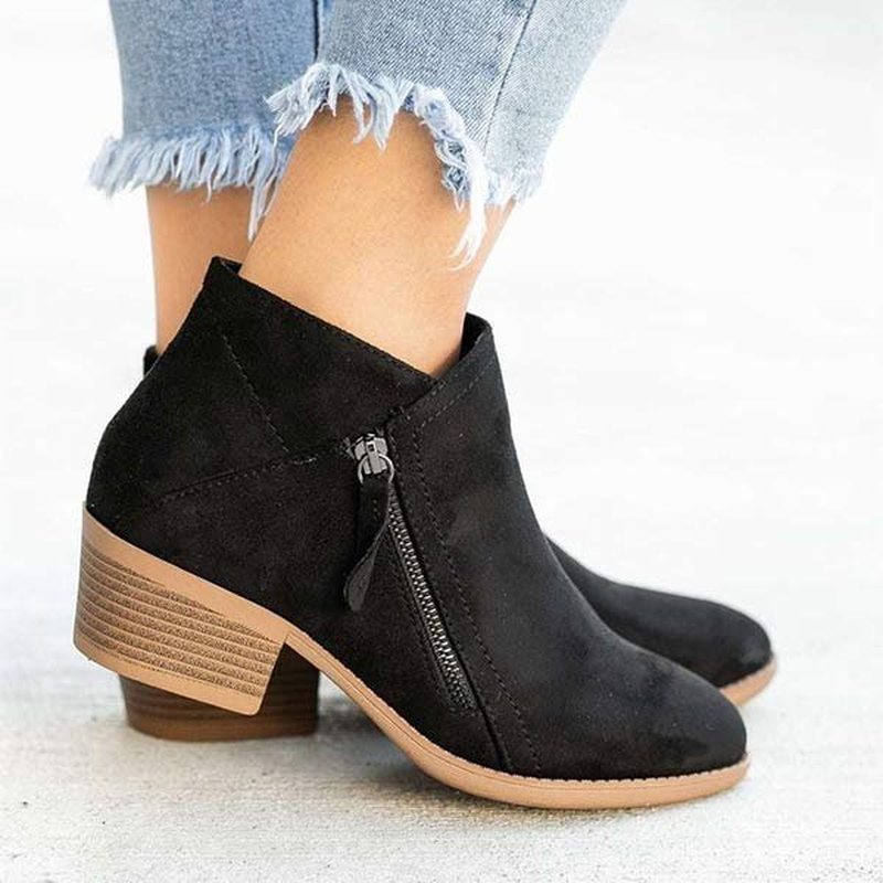 Lily Melbourne Kleidung & Accessoires Annabel - Stylish leather orthopedic boots for women