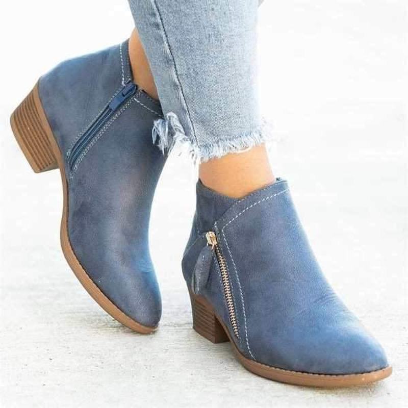 Lily Melbourne Kleidung & Accessoires Annabel - Stylish leather orthopedic boots for women