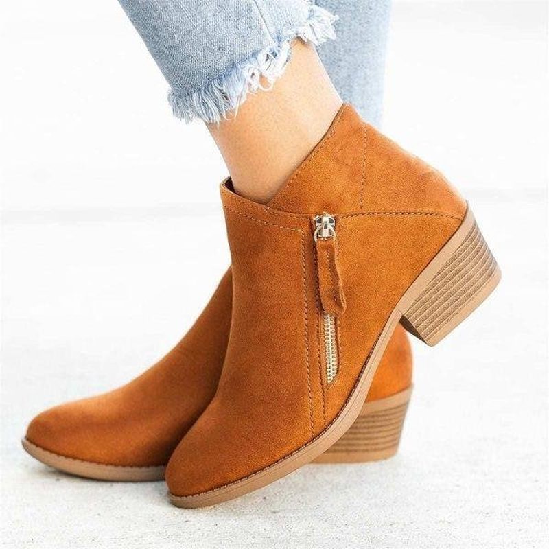 Lily Melbourne Kleidung & Accessoires Annabel - Stylish leather orthopedic boots for women