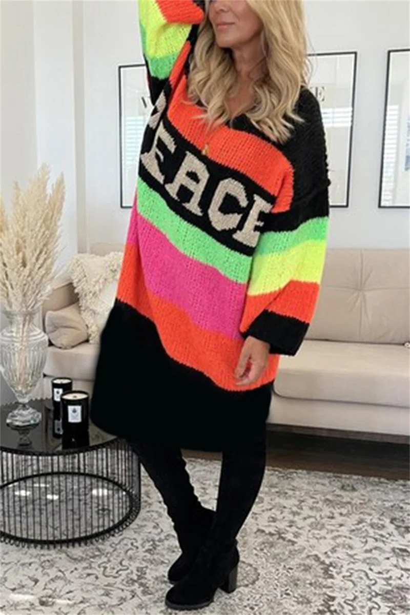 Lily Melbourne Lara Knitted Jumper Dress - Cozy, Stylish & Versatile