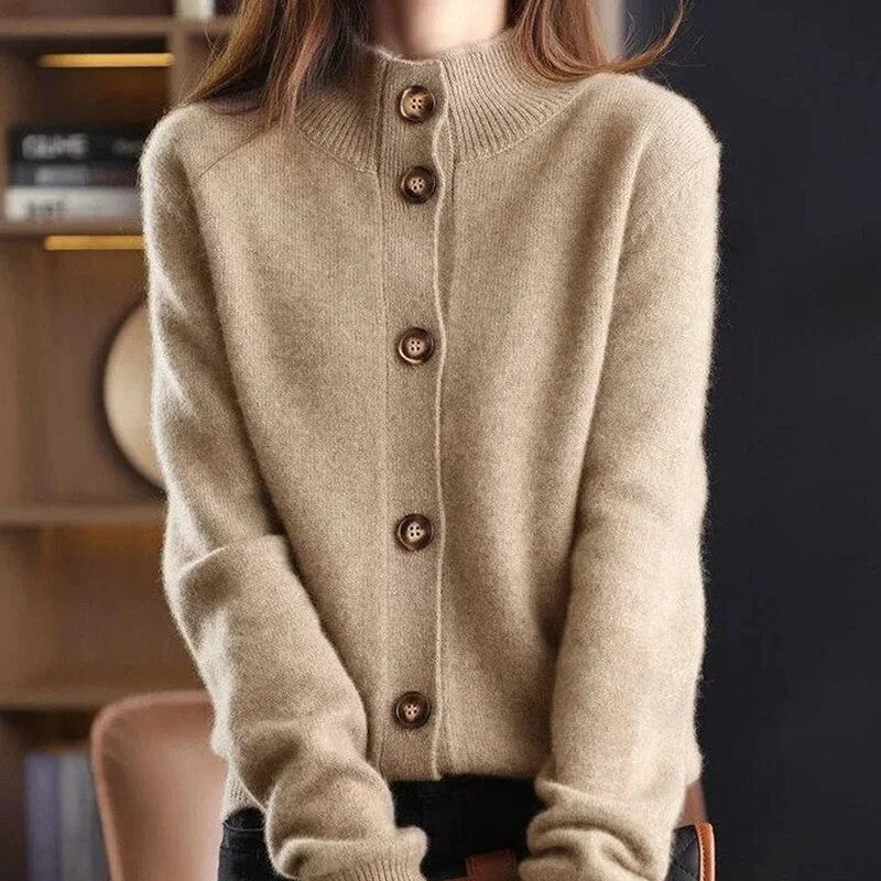 Lily Melbourne Laure - Timeless cashmere cardigan for elegant layering