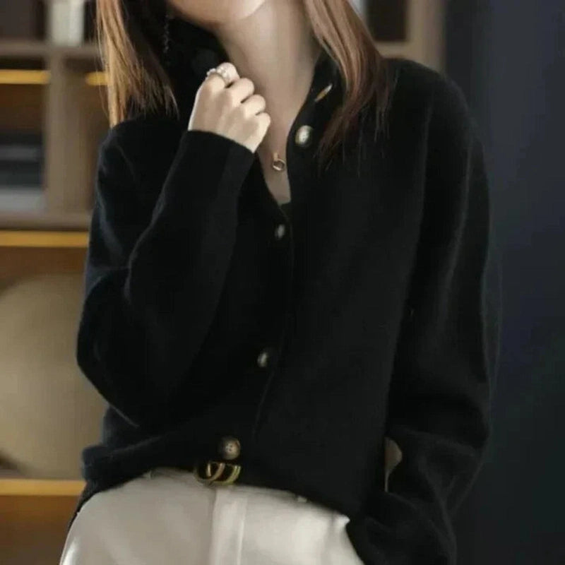 Lily Melbourne Laure - Timeless cashmere cardigan for elegant layering