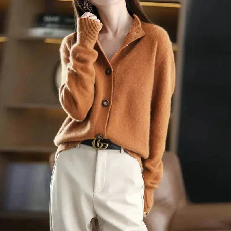 Lily Melbourne Laure - Timeless cashmere cardigan for elegant layering