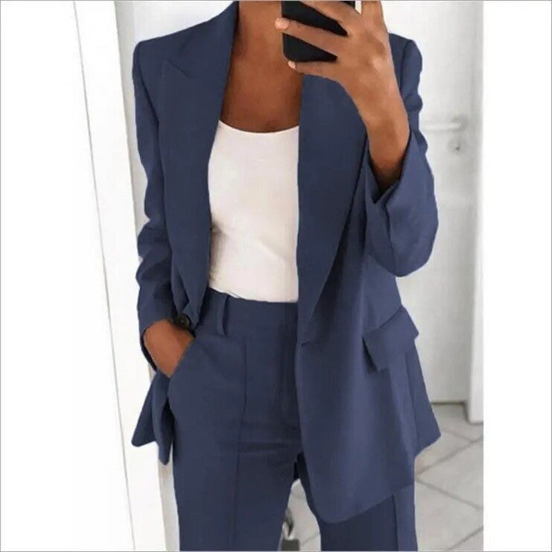 Lily Melbourne Lauren - Elegant blazer set with tailored fit and versatility