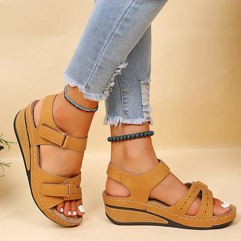 Lily Melbourne Loes - Comfortable open toe orthopedic sandals for all-day support
